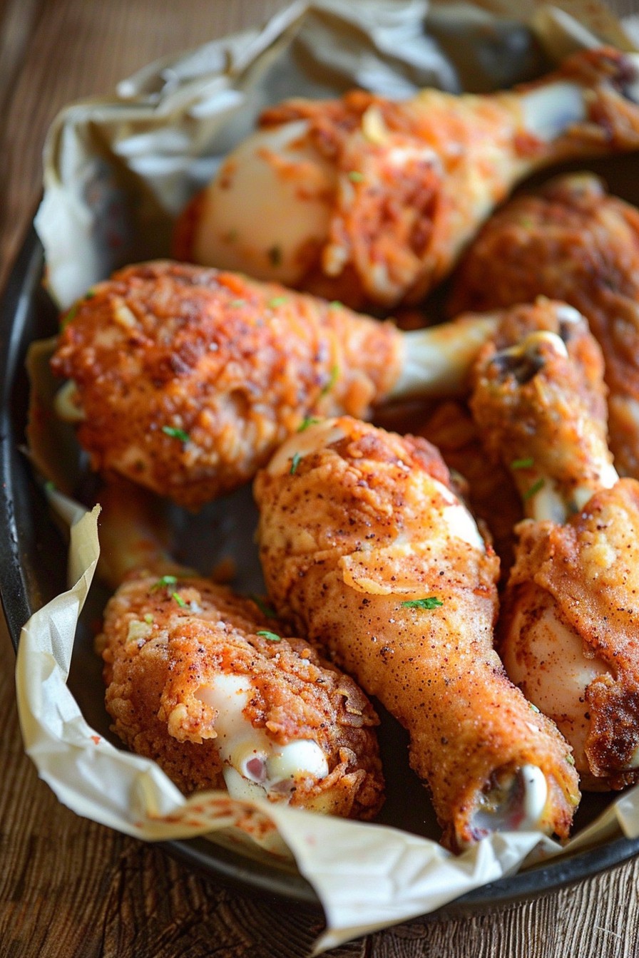 Baked Fried Chicken Legs Recipe