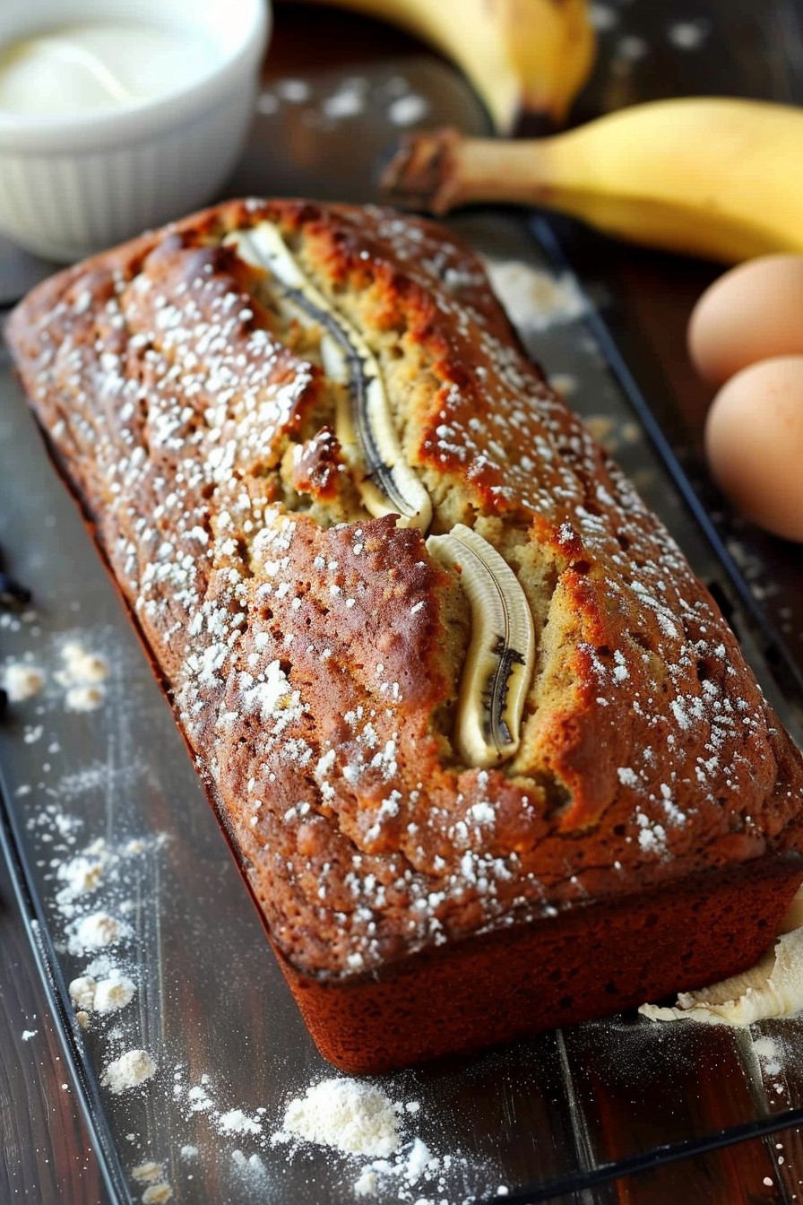 Banana Bread With Sour Cream Recipe With Brown Sugar