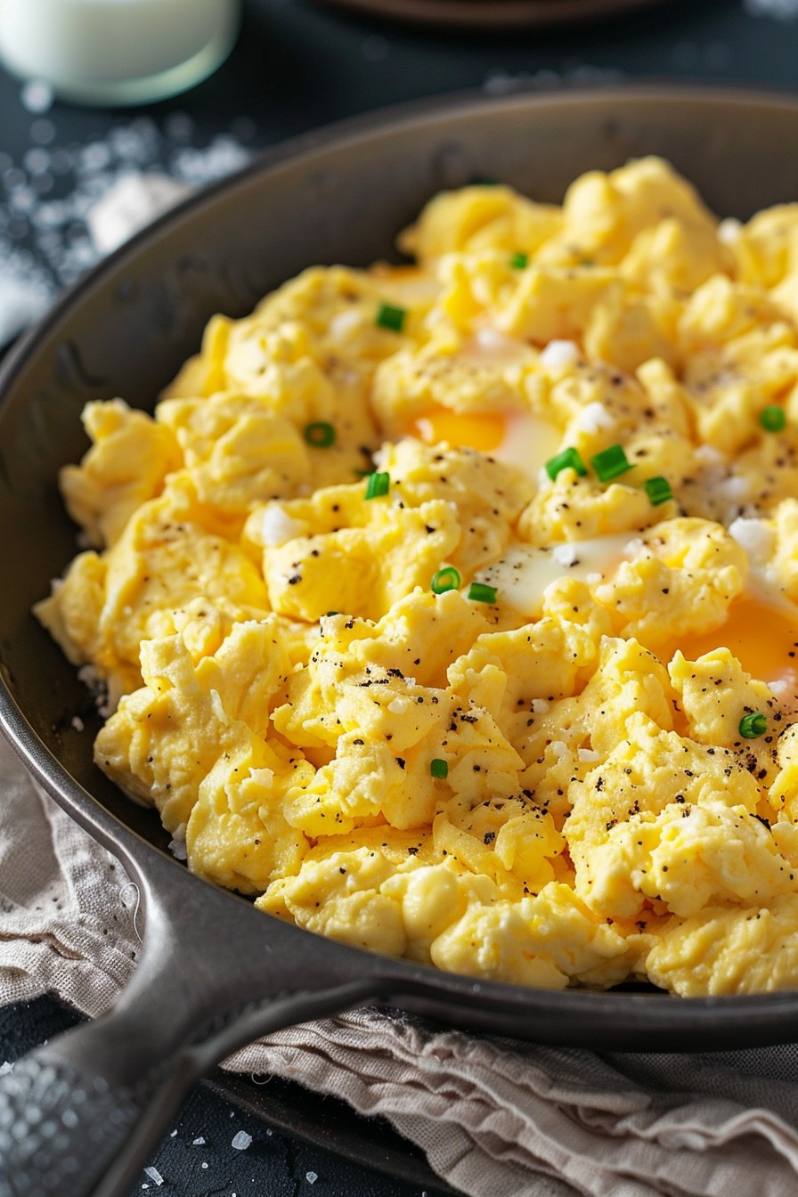 Basic Scrambled Eggs Recipe