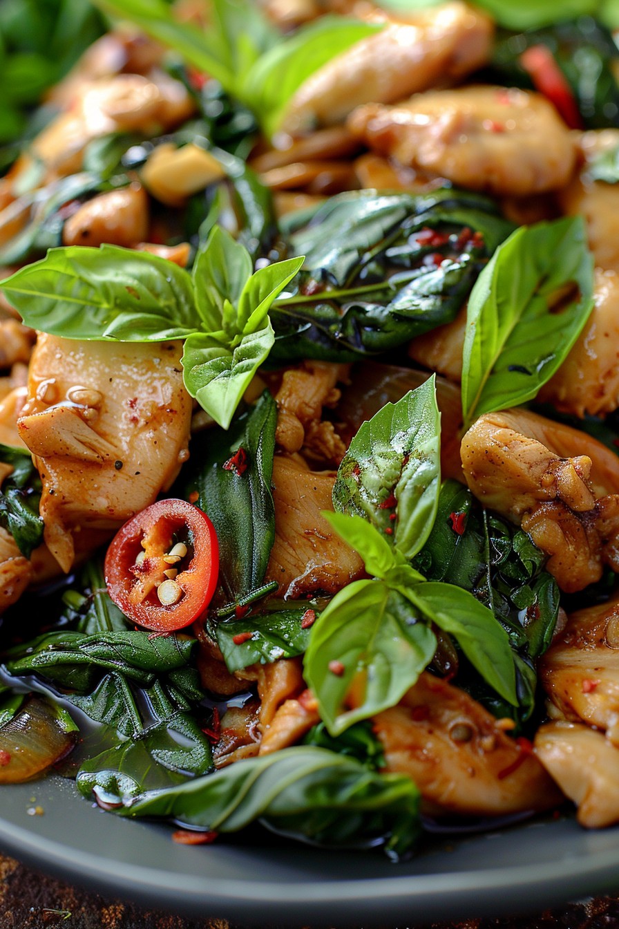 Basil Chicken Recipe