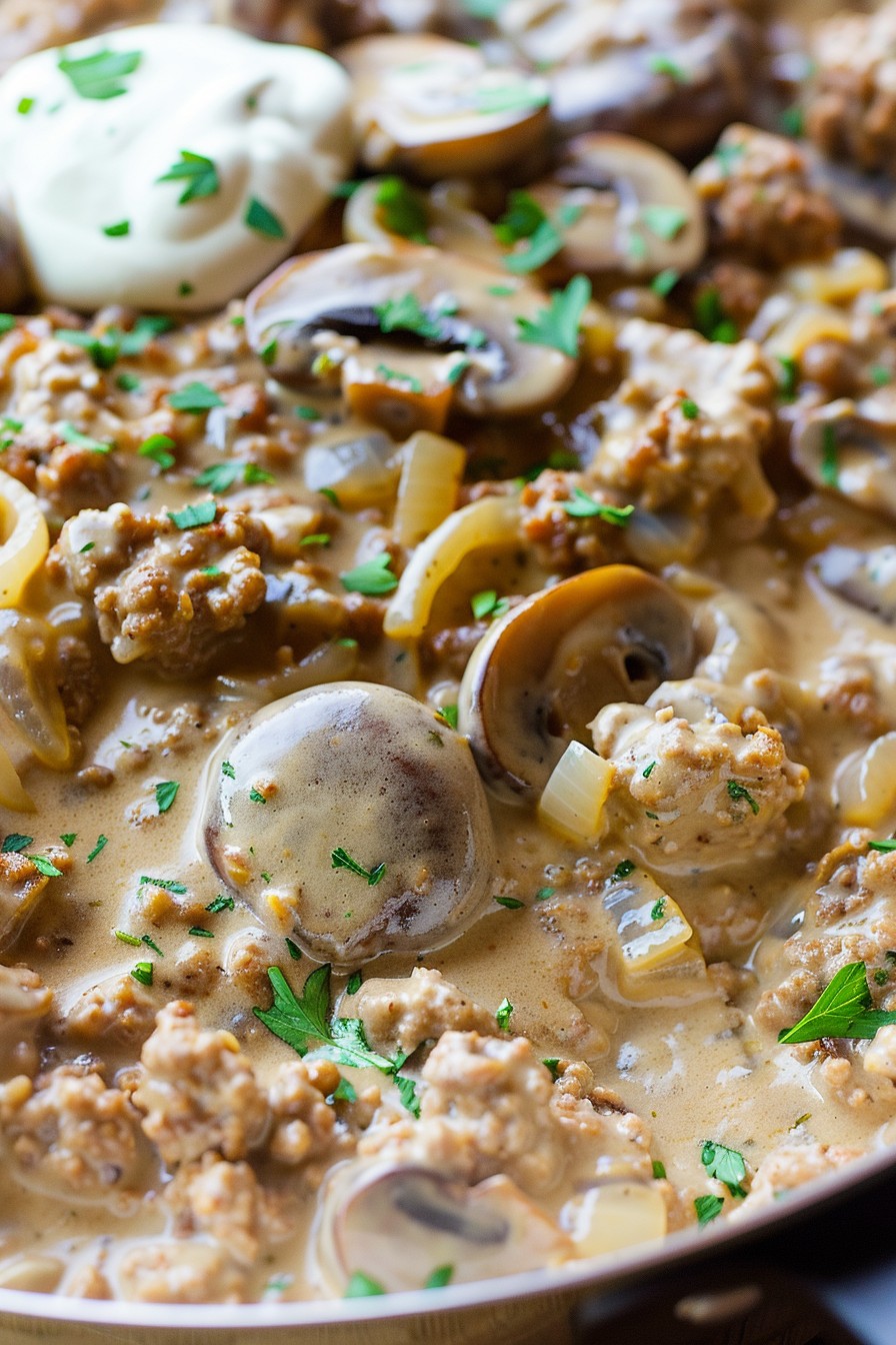 Beef Stroganoff Ground Beef Recipe
