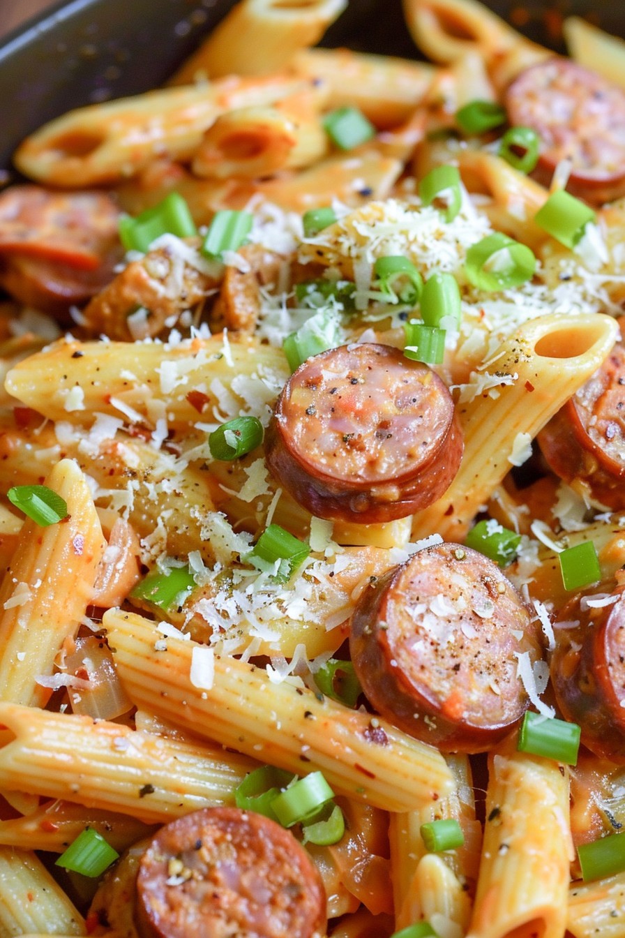 Cajun Pasta Sausage Recipe