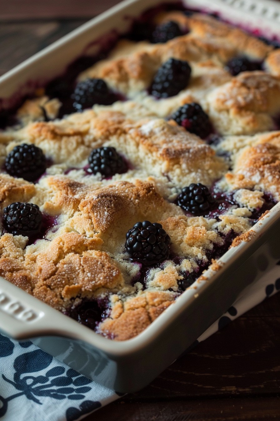 Cake Mix Blackberry Cobbler Recipe