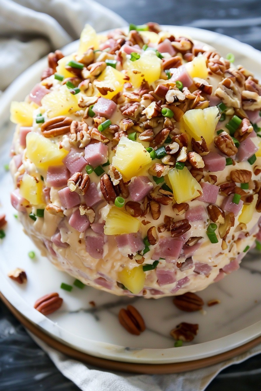 Cheese Ball Recipe With Ham And Pineapple