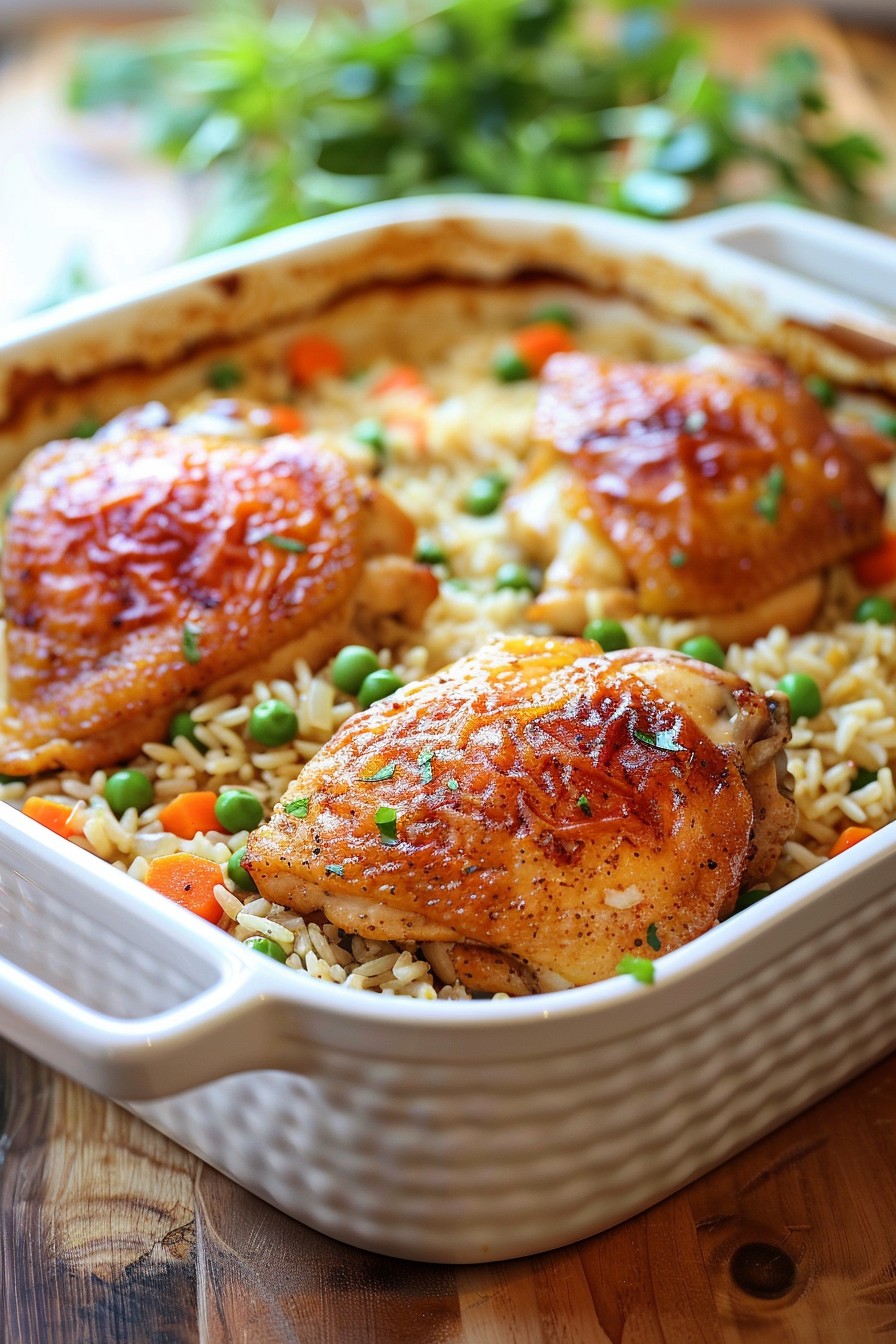 Chicken And Rice Recipe In Oven