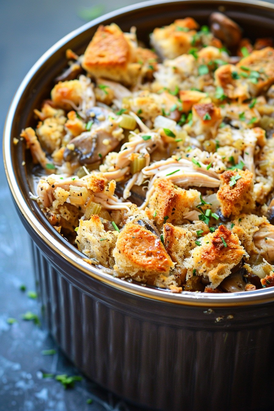 Chicken Stuffing Slow Cooker Recipe
