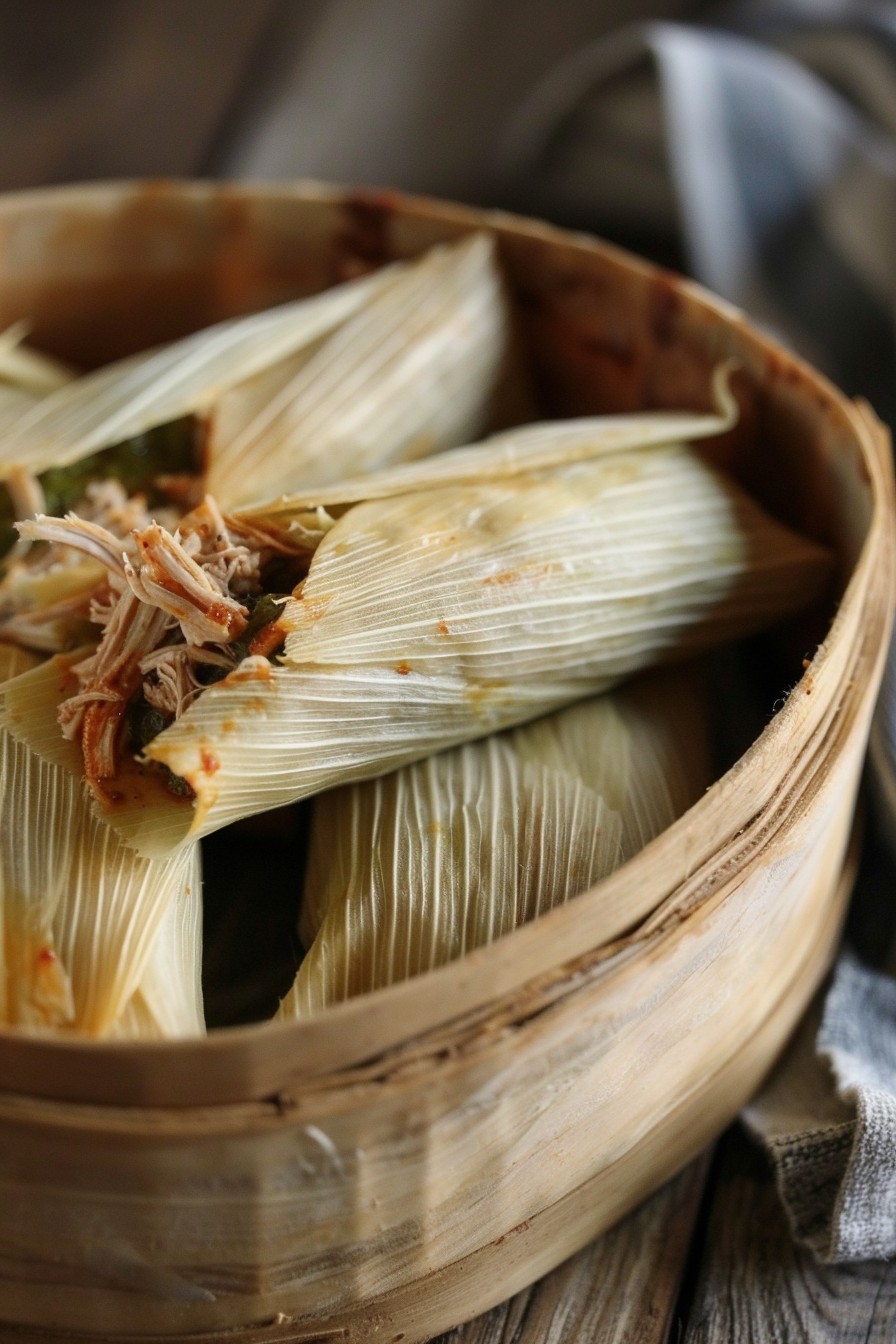 Chili Verde Tamales Recipe