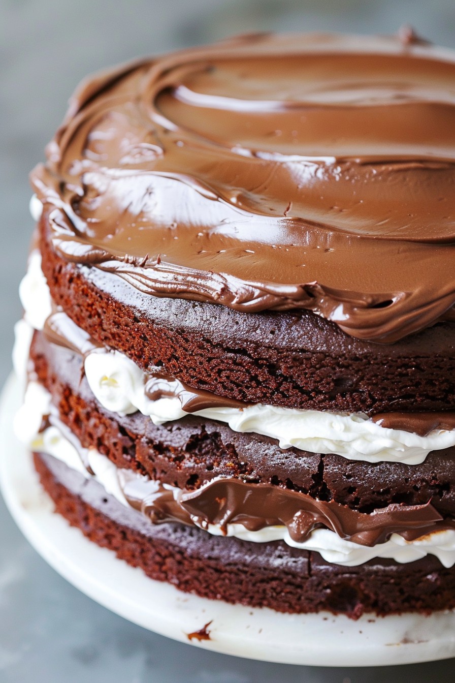 Chocolate Cream Cake Recipe