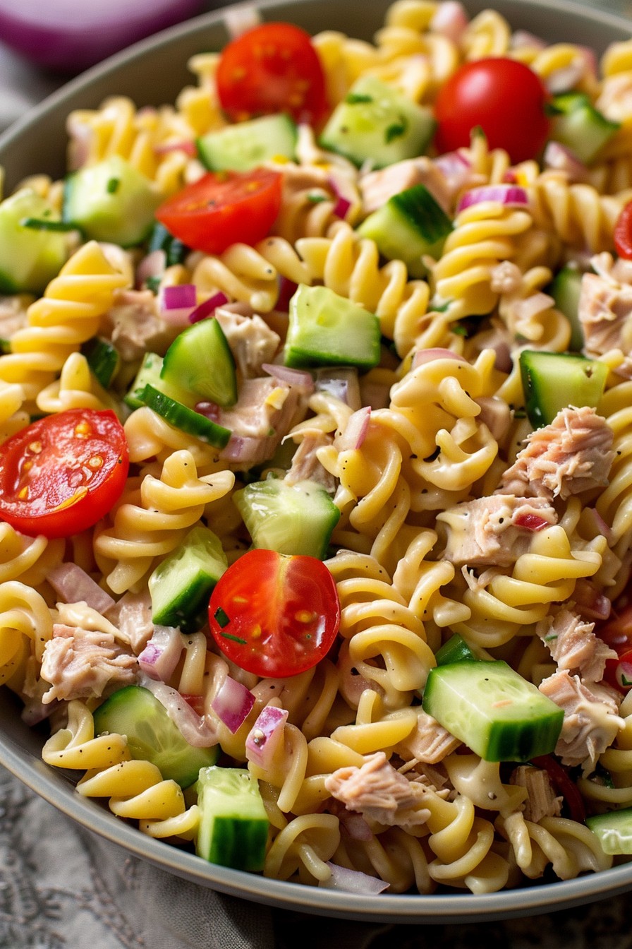 Cold Tuna Pasta Salad Recipe