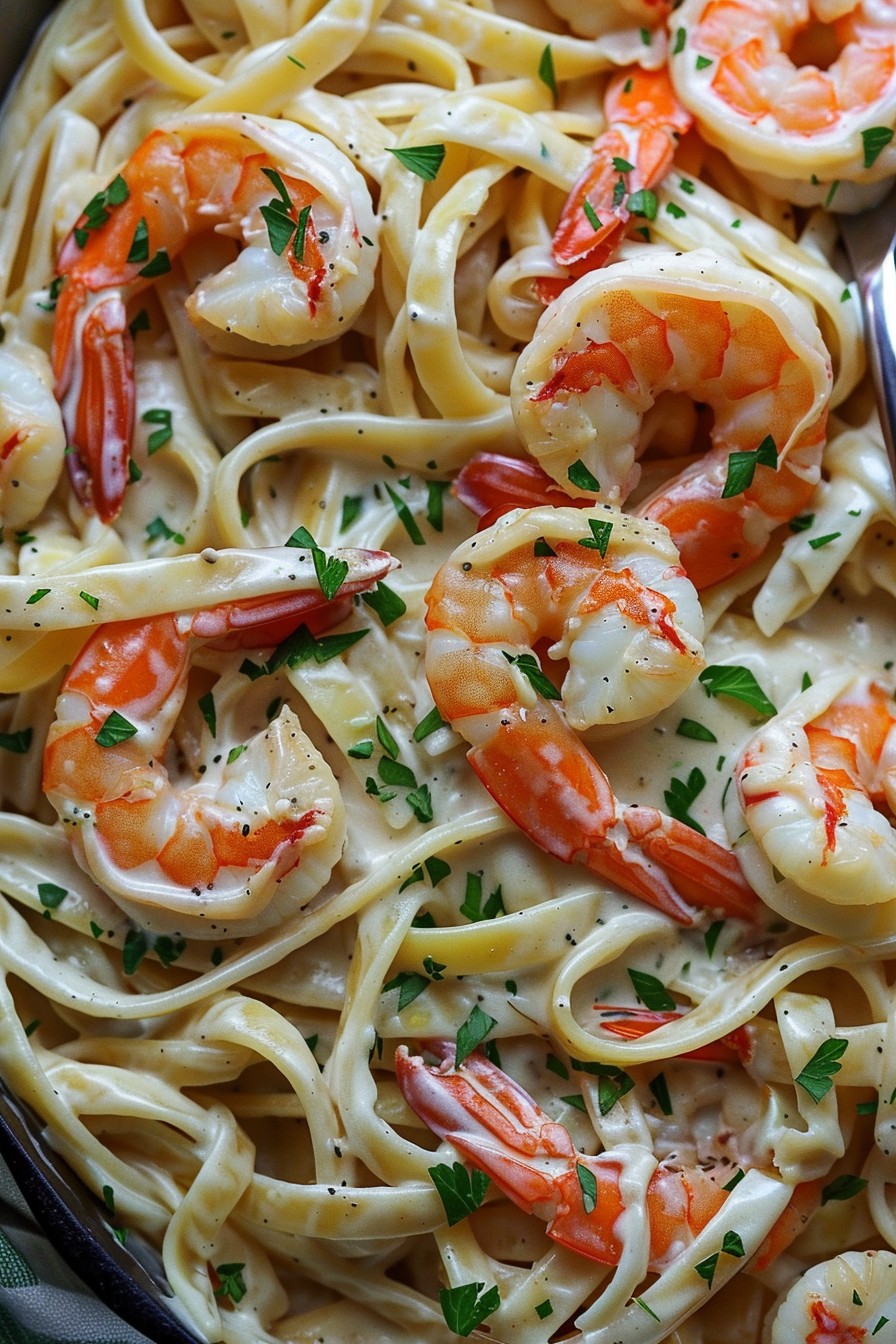 Crab And Shrimp Alfredo Recipe