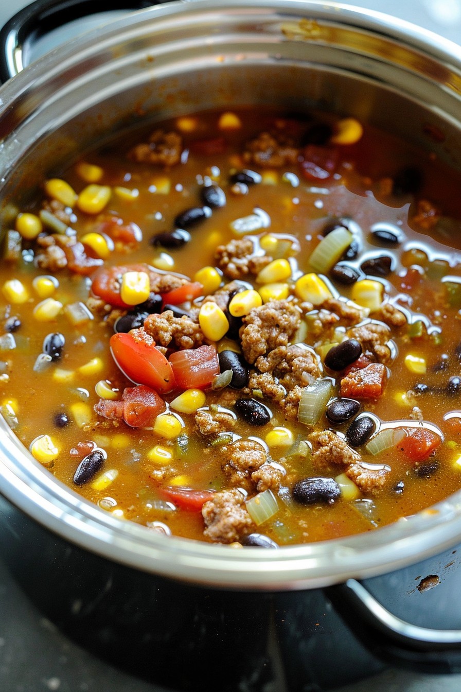 Crock Pot Cowboy Soup Recipe