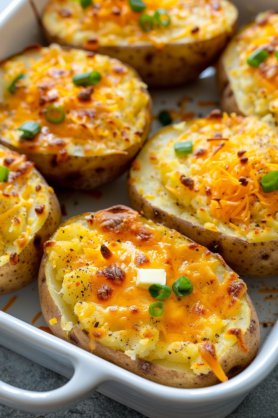 Double Baked Potatoes Recipe