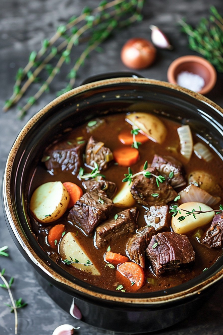 Easy Stew Recipe Crock Pot