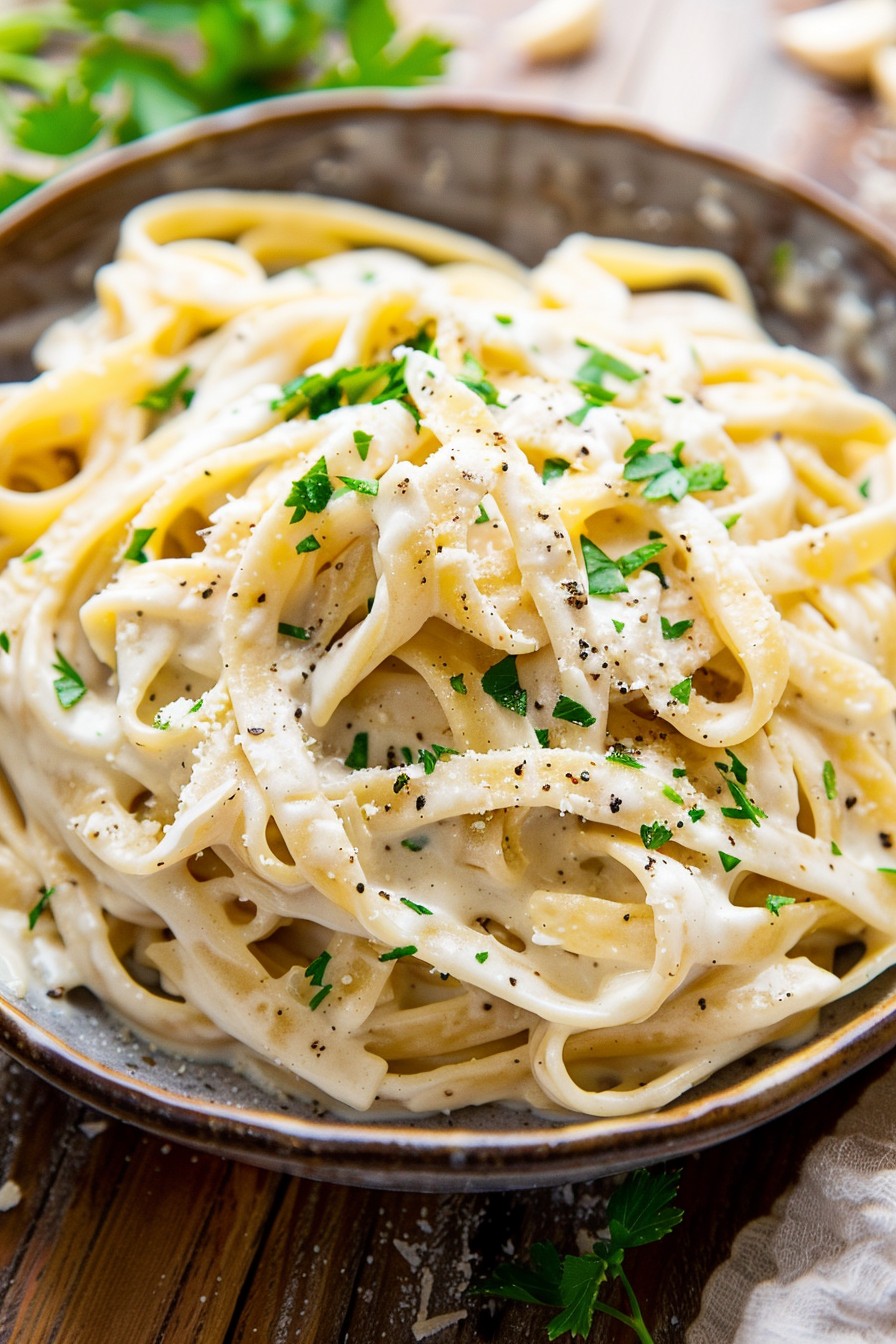 Gluten Free Fettuccine Alfredo Sauce Recipe