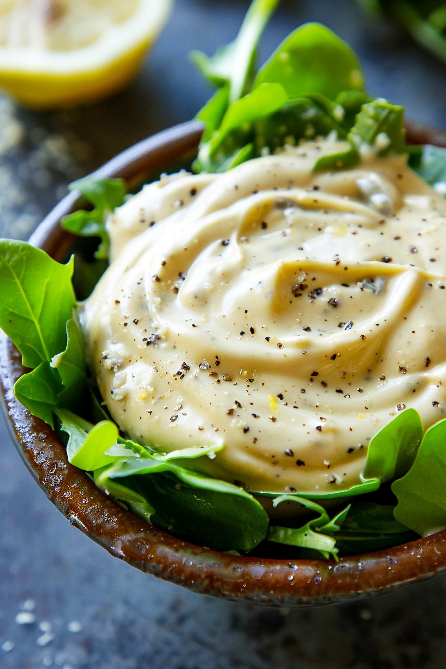 Homemade Caesar Dressing Recipe