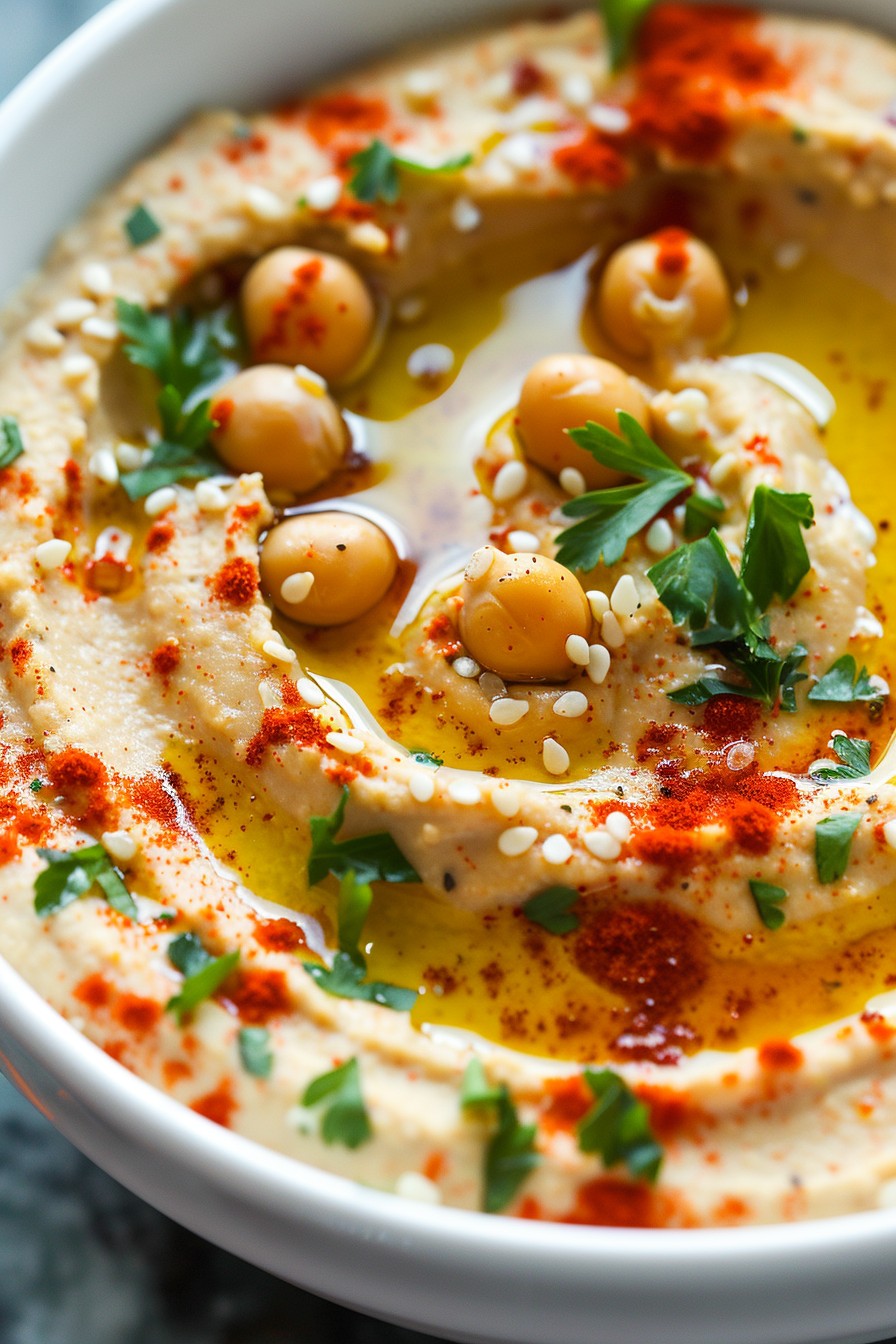 Hummus And Red Pepper Recipe