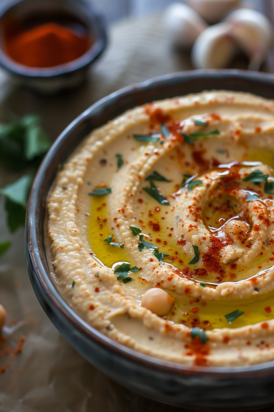 Hummus Red Pepper Recipe Without Tahini