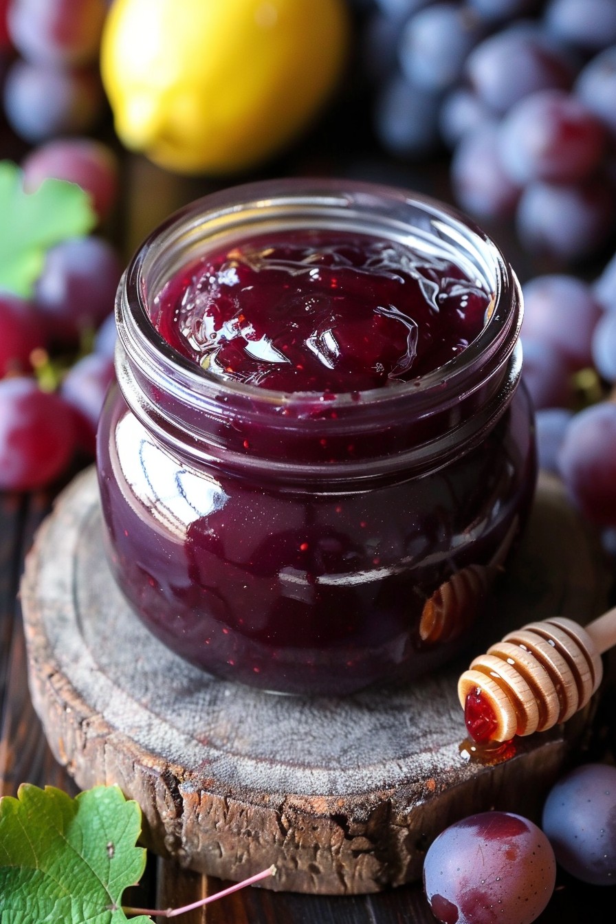 Low Sugar Grape Jelly Recipe