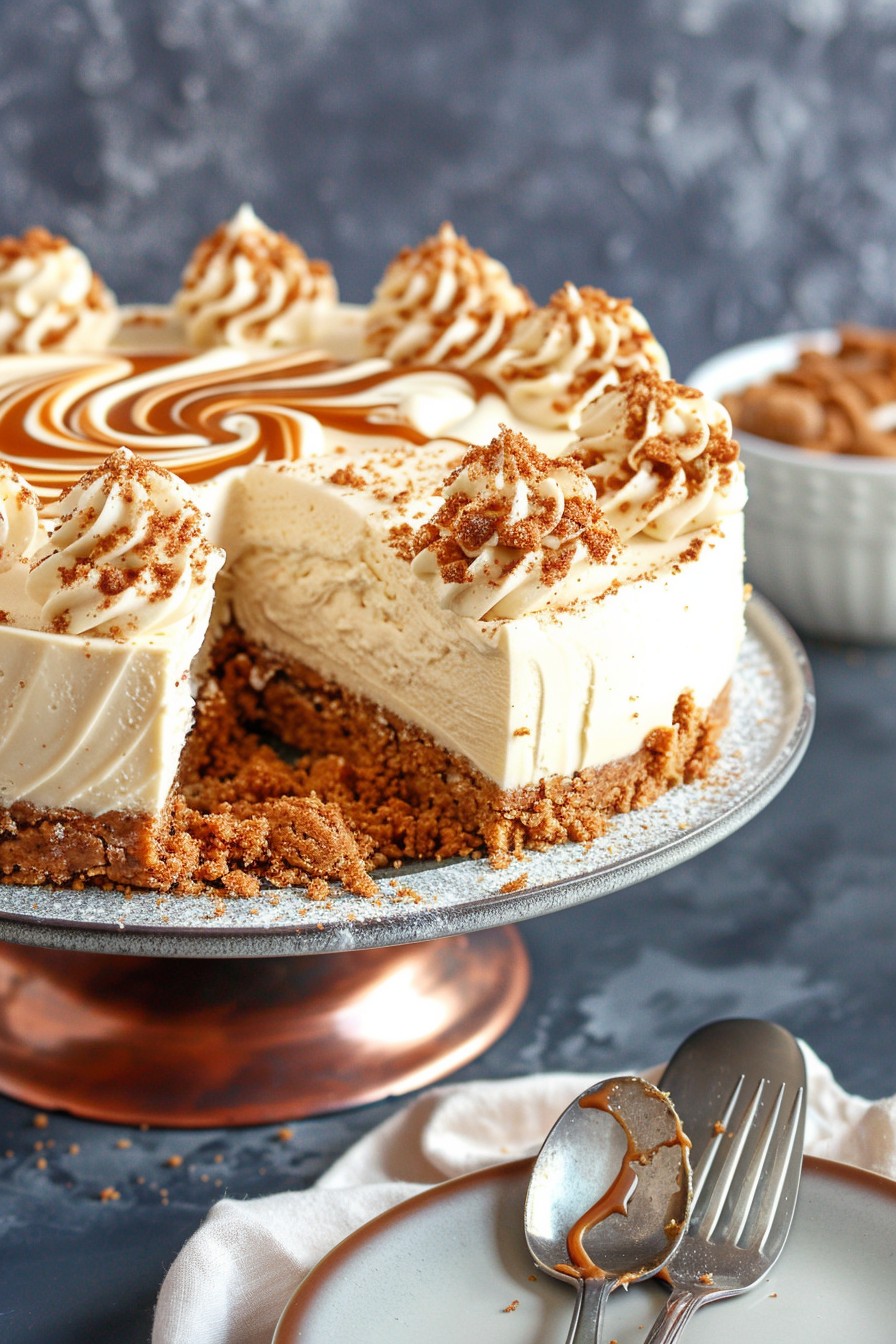No Bake Biscoff Cheesecake Recipe
