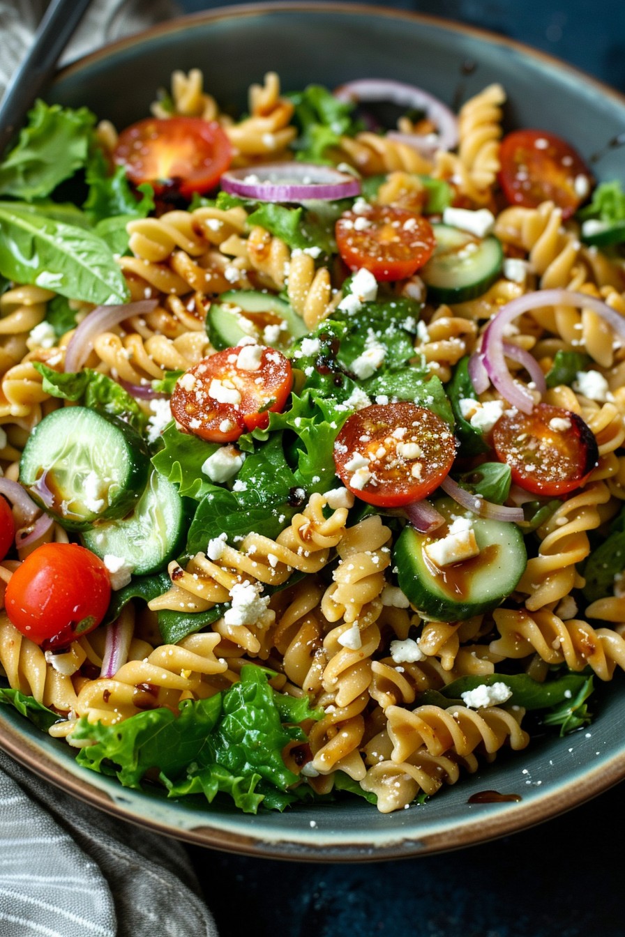 Pasta And Salad Recipe