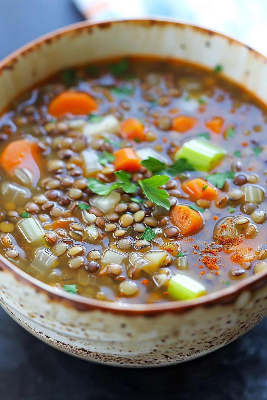 Quick Lentil Soup Recipe