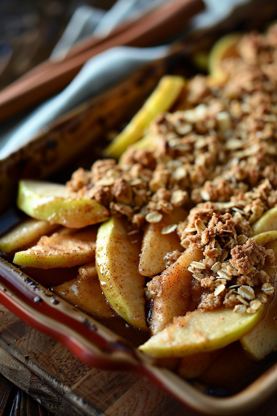 Recipe For Apple Crisp Using Oatmeal