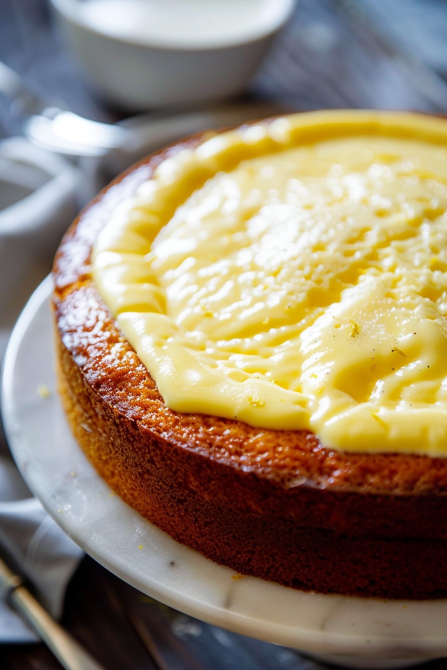 Recipe For Lemon Cake With Lemon Pudding