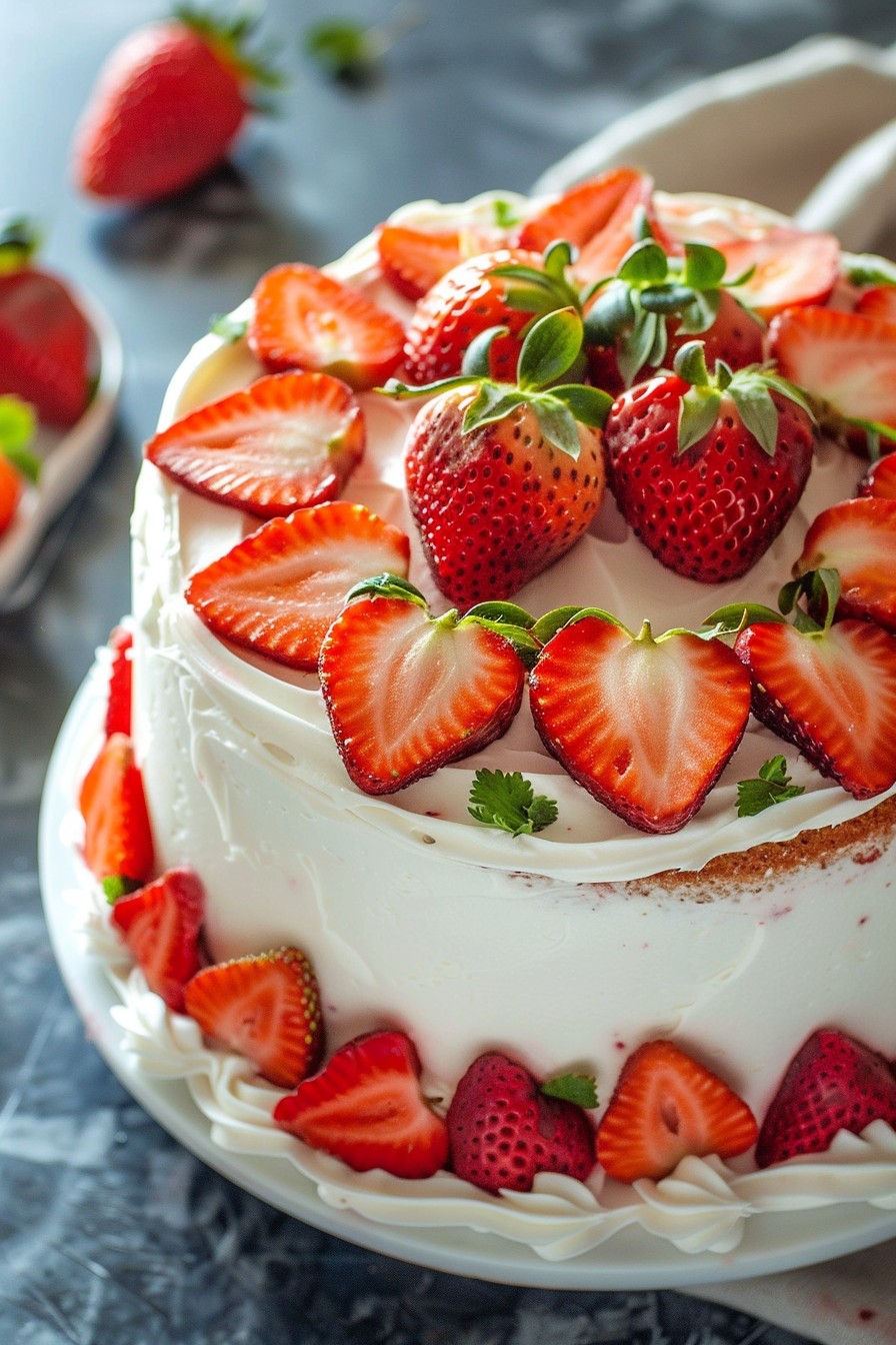 Recipe For Strawberry Cake Mix