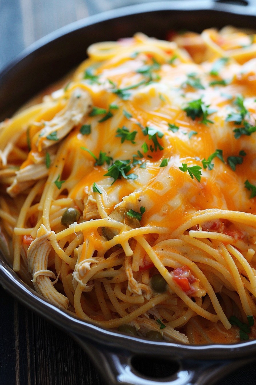 Rotel Chicken Spaghetti Recipe