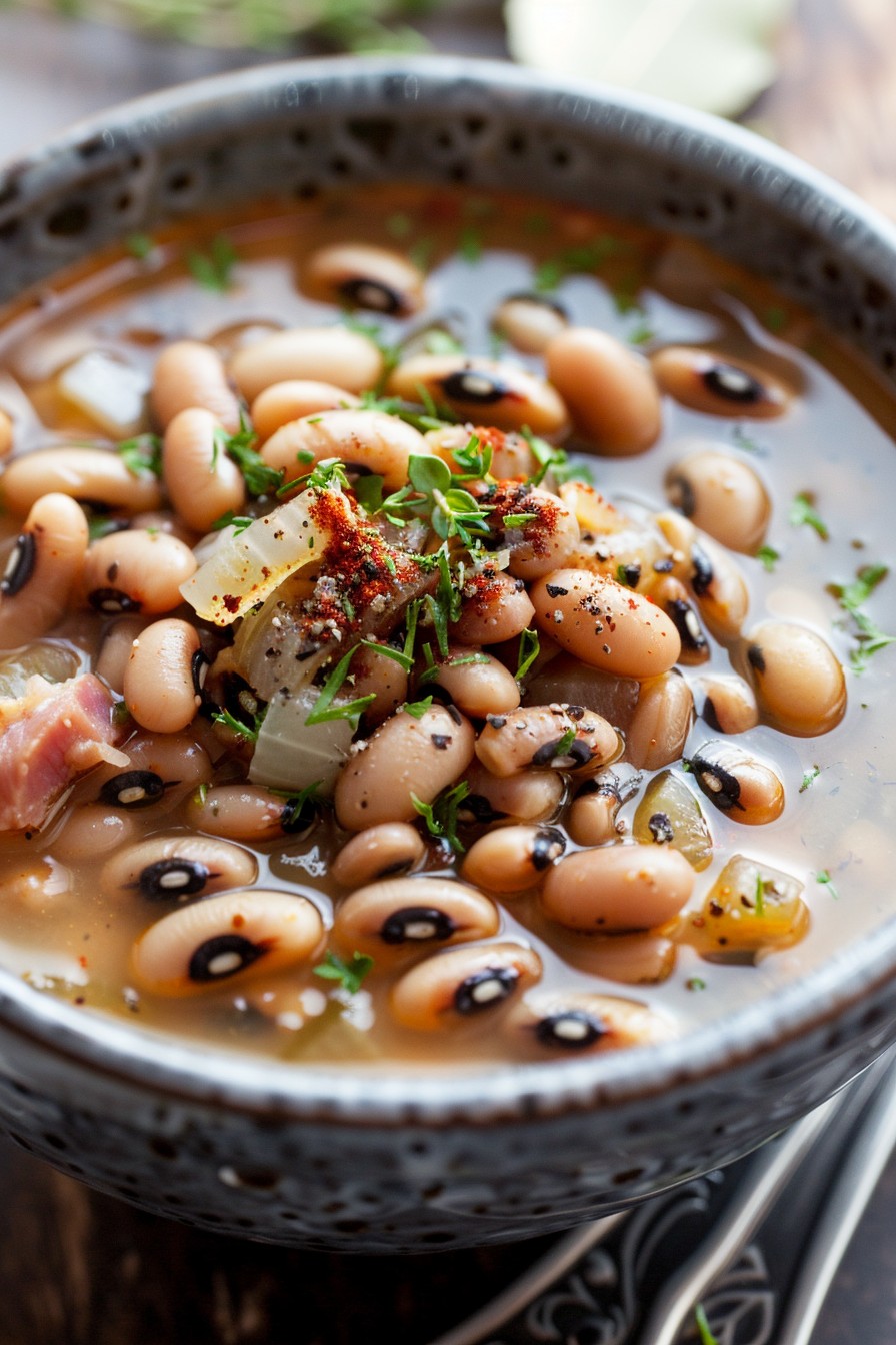 Southern Style Black Eyed Peas Recipe