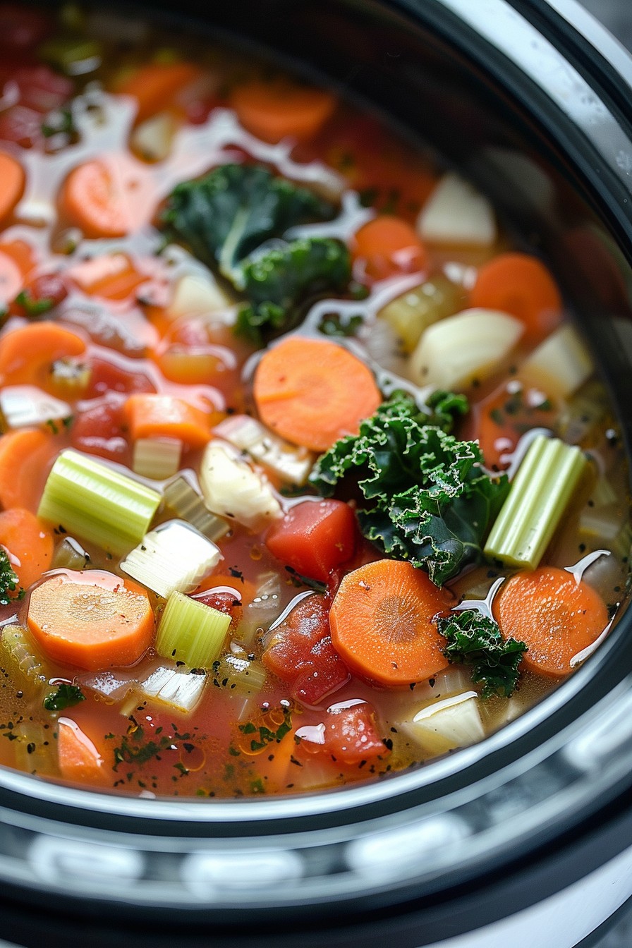 Vegetable Soup Recipe Slow Cooker