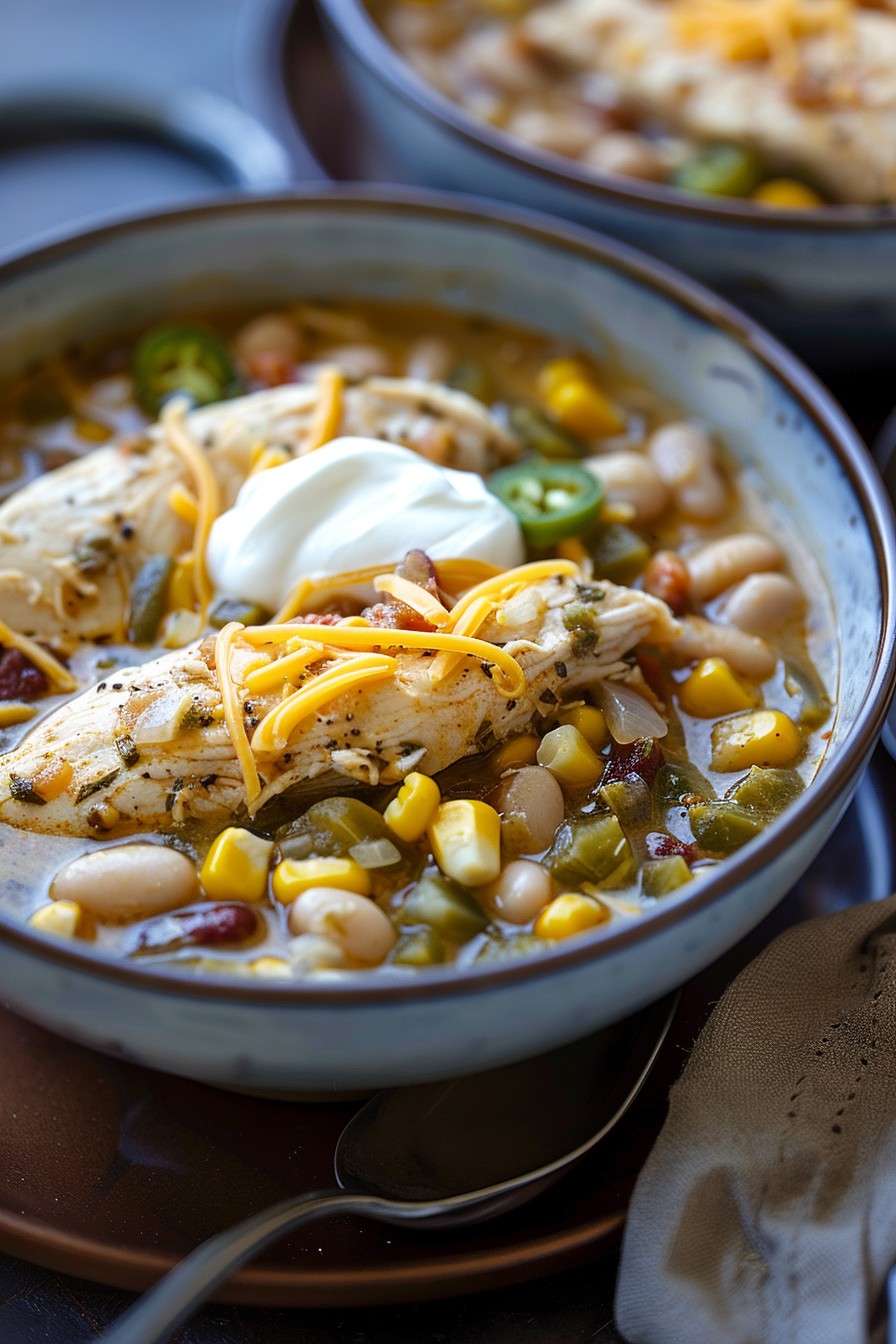 White Chicken Chili Recipe Crock Pot